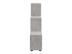 Estantería forma de escalera madera contrachapada gris hormigón