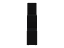 Estantería forma de escalera madera contrachapada negro