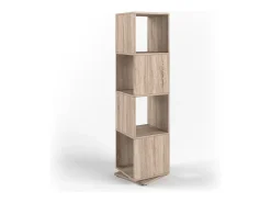 Estantería giratoria sonoma 35.2x35.2x144.2