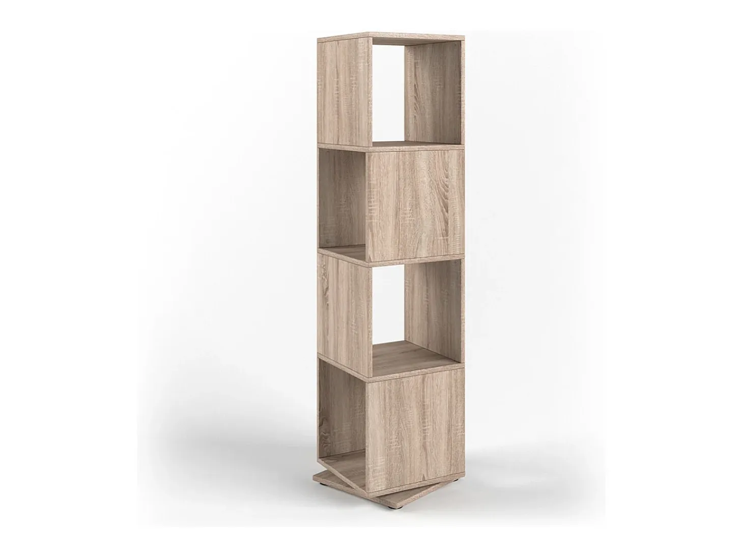 Estantería giratoria sonoma 35.2x35.2x144.2
