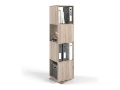 Estantería giratoria sonoma 35.2x35.2x144.2