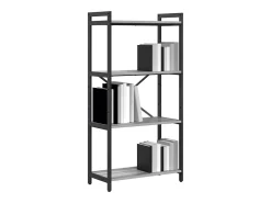 Estantería Gris sonoma 60 x 30 x 118 cm Madera contrachapada