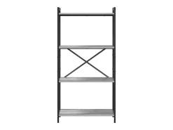 Estantería Gris sonoma 60 x 30 x 118 cm Madera contrachapada
