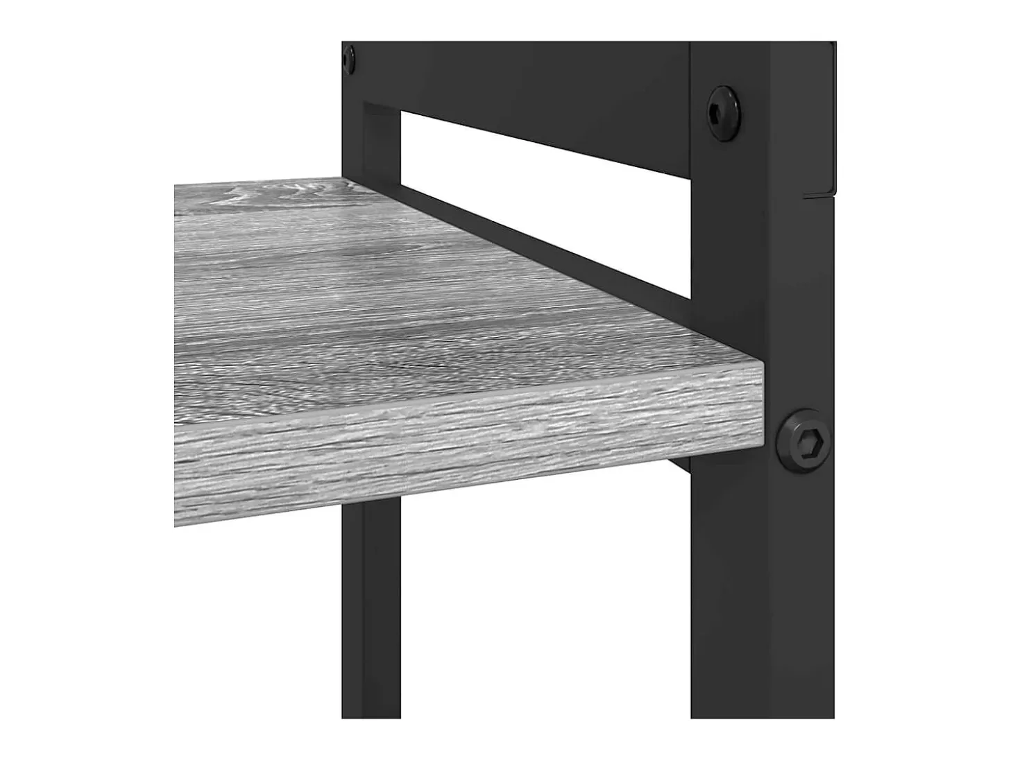 Estantería Gris sonoma 80 x 30 x 48.5 cm Madera contrachapada