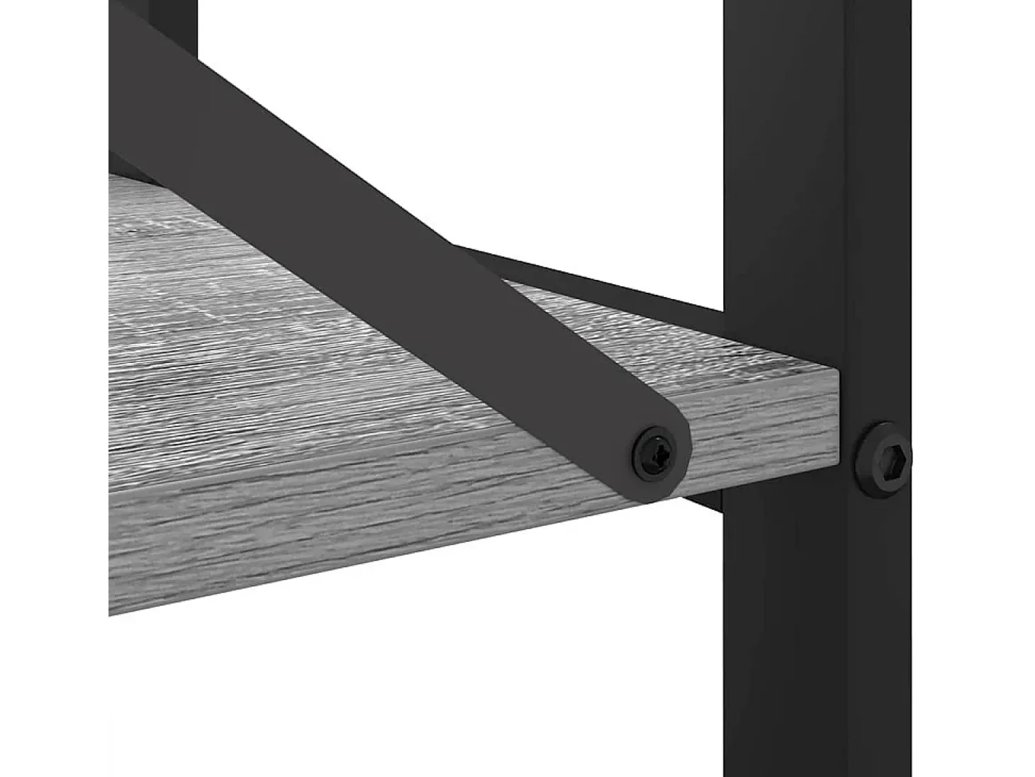 Estantería Gris sonoma 80 x 30 x 48.5 cm Madera contrachapada