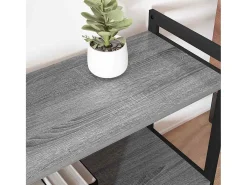 Estantería Gris sonoma 80 x 30 x 48.5 cm Madera contrachapada
