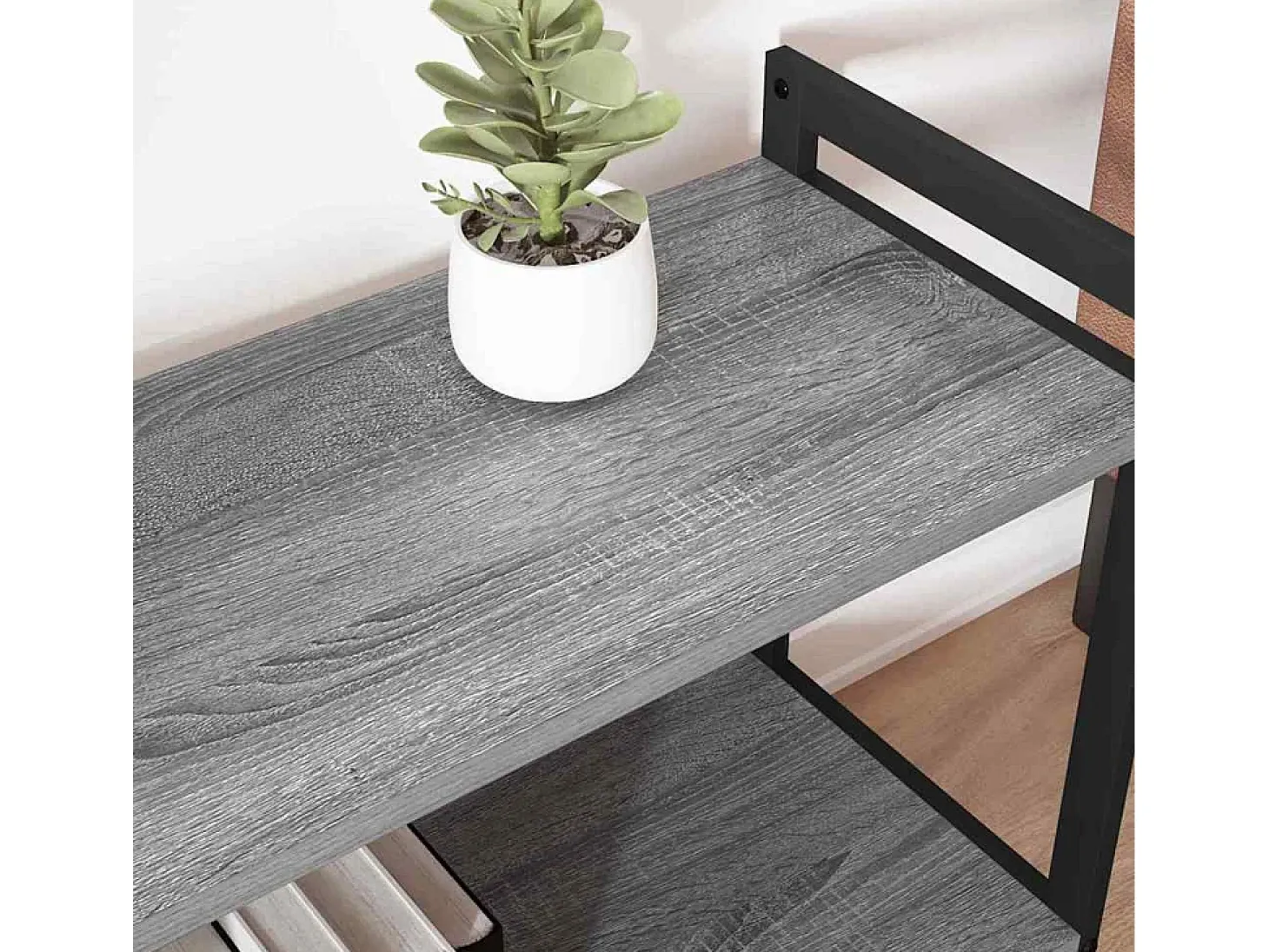 Estantería Gris sonoma 80 x 30 x 48.5 cm Madera contrachapada
