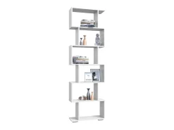 Estantería haaus Tokyo, 6 Cajones, Blanco, 60 x 24 x 196 cm