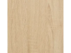 Estantería hierro madera ingeniería roble Sonoma 80x30x78,5 cm