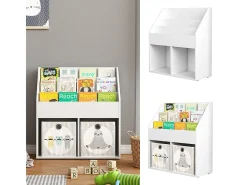 Estantería infantil blanco 72x30.5x79 conny
