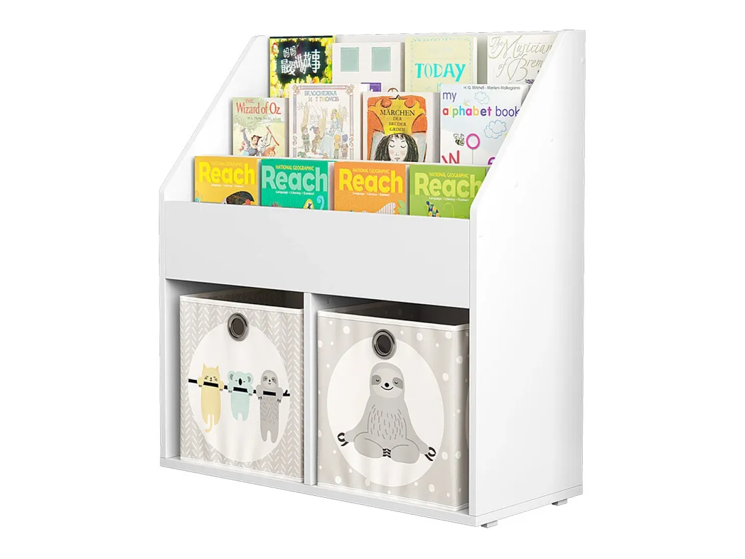 Estantería infantil blanco 72x30.5x79 conny
