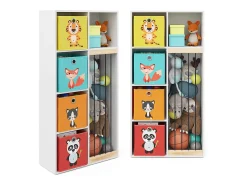 Estantería infantil blanco 72x29.1x143 marvin