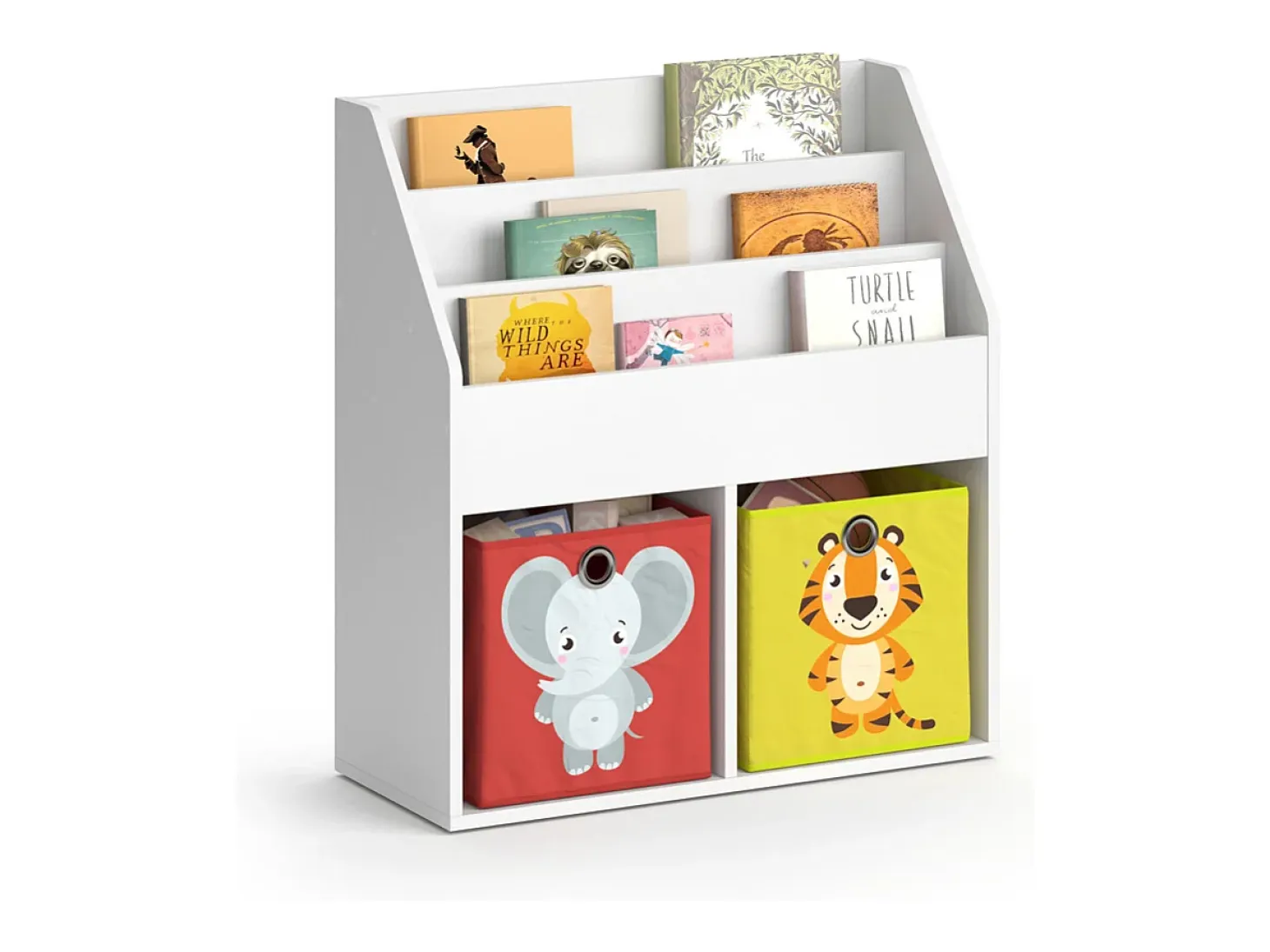 Estantería infantil blanco 72x30.7x79 luigi
