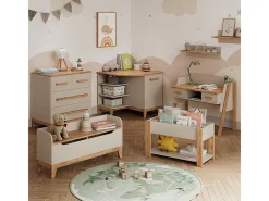 Estantería infantil cachemira/artesanal 80x37x46 malia