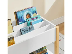 Estantería Infantil Multifuncional Organizador de Juguetes y Libros de 2 estantes 85 x 42 x 45 cm KMB35-W SoBuy ES