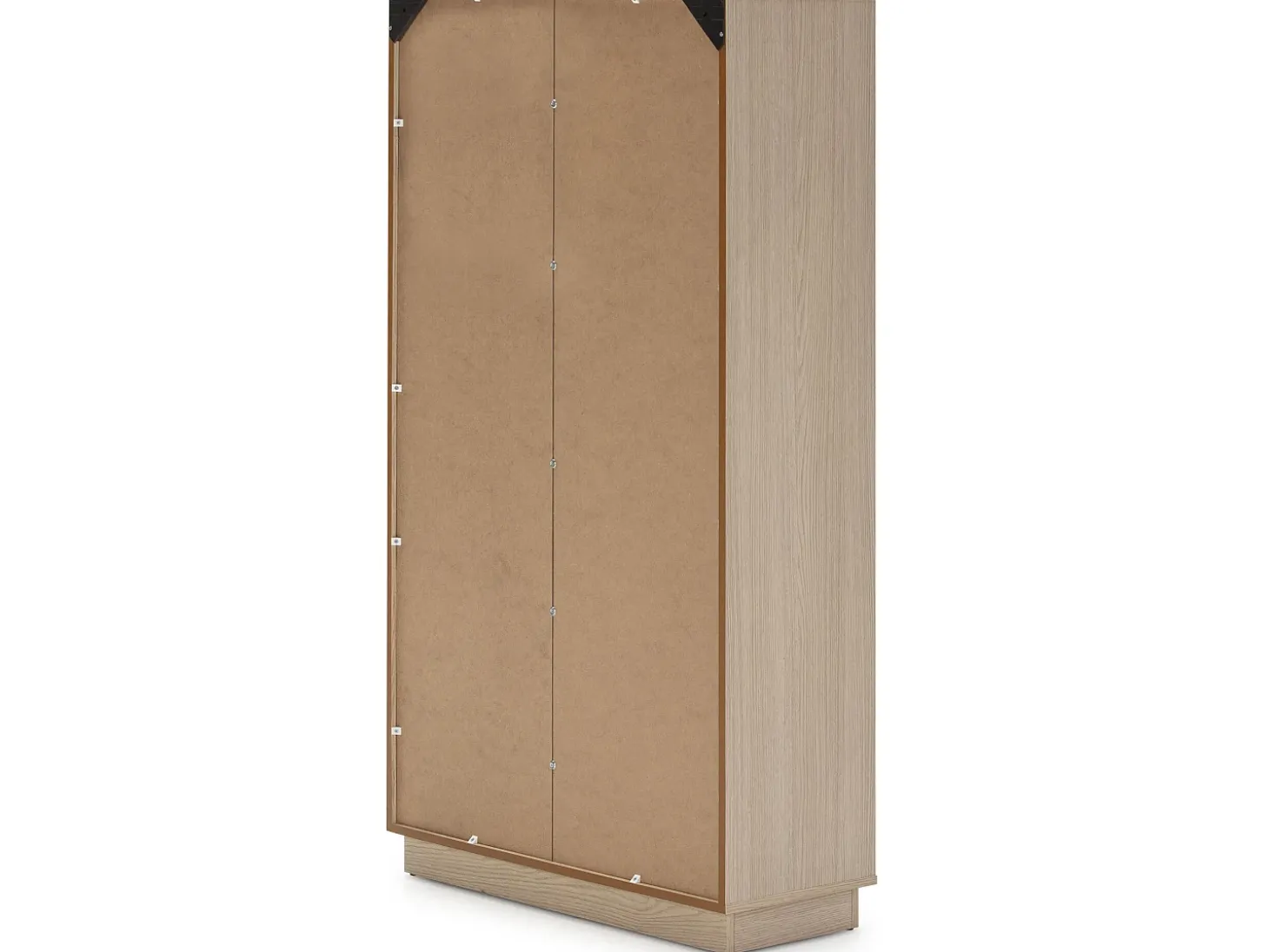 Estantería Librería Vigo 150x80 cm, estantería de Oficina, Color Roble/Gris