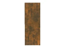 Estantería madera contrachapada color roble ahumado 67x24x161cm