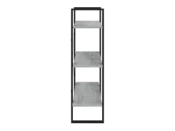 Estantería madera contrachapada gris Sonoma 80x30x105 cm
