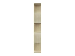 Estantería madera contrachapada color roble Sonoma 80x24x159 cm