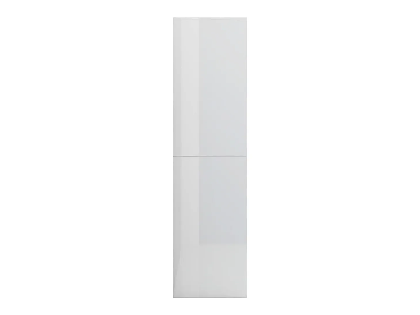 Estantería madera contrachapada blanco brillante 155x24x160cm