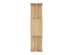 Estantería madera contrachapada color roble Sonoma 80x24x96 cm