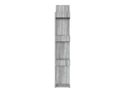 Estantería madera contrachapada gris Sonoma 86x25,5x140 cm