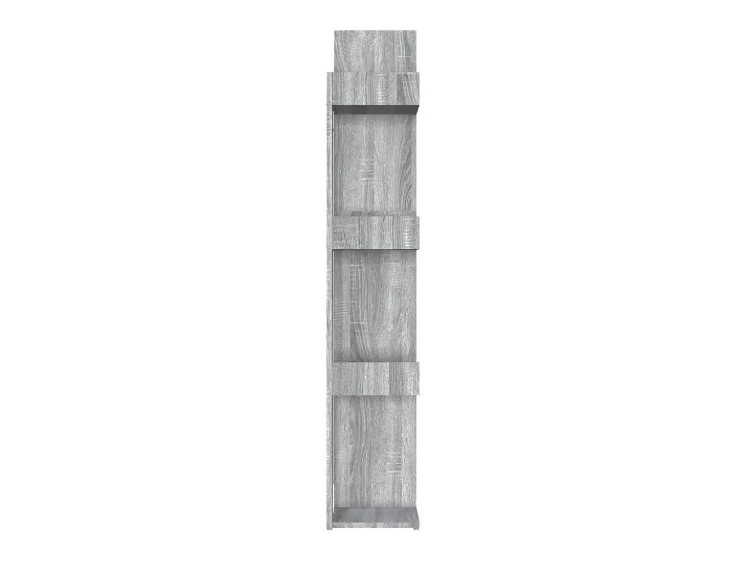 Estantería madera contrachapada gris Sonoma 86x25,5x140 cm