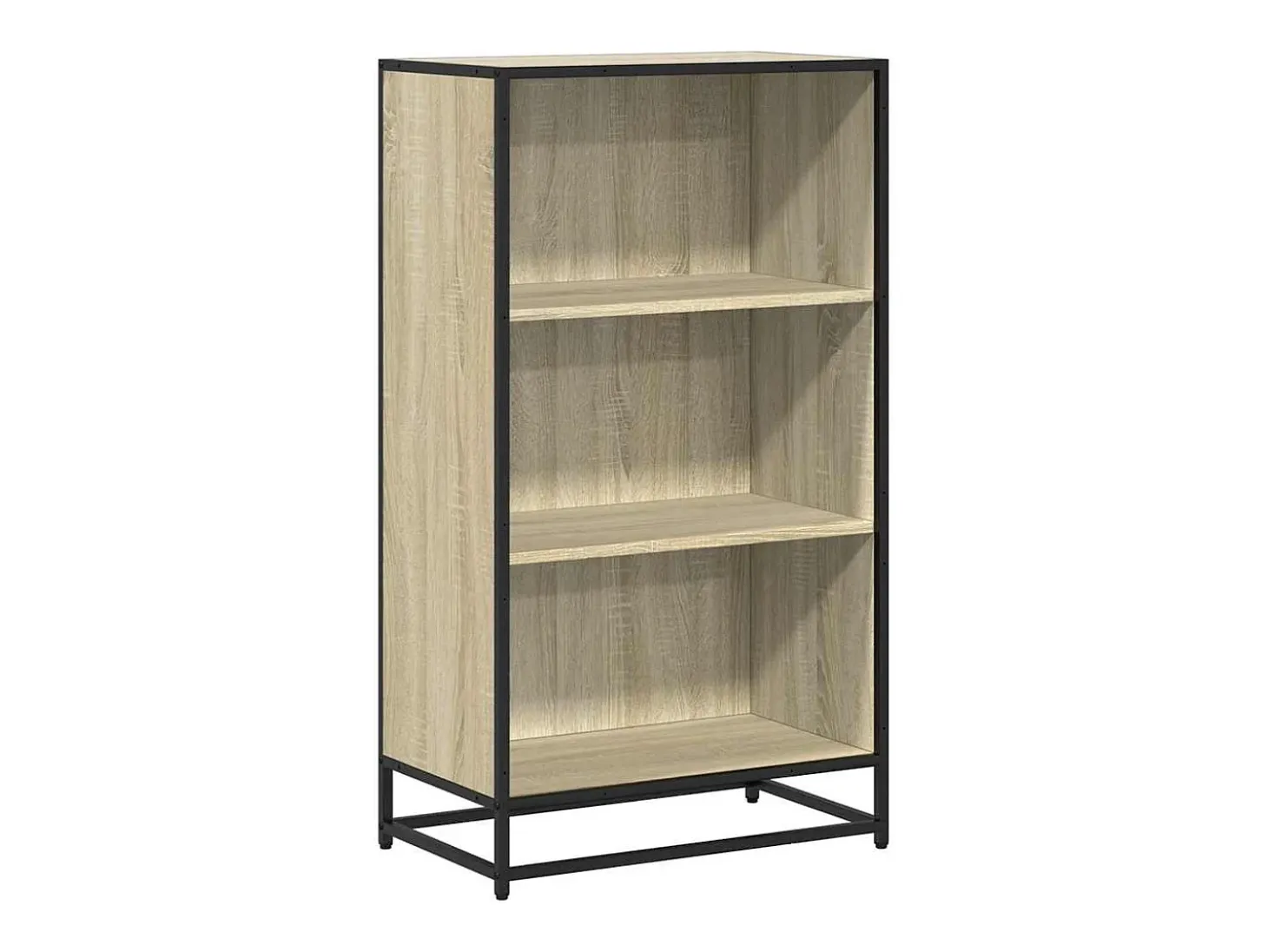Estantería madera contrachapada color roble 60x35x107,5 cm