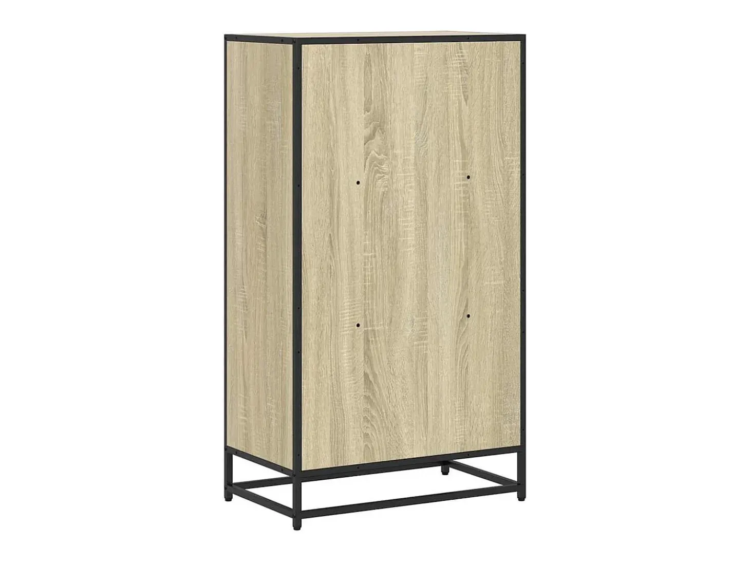 Estantería madera contrachapada color roble 60x35x107,5 cm