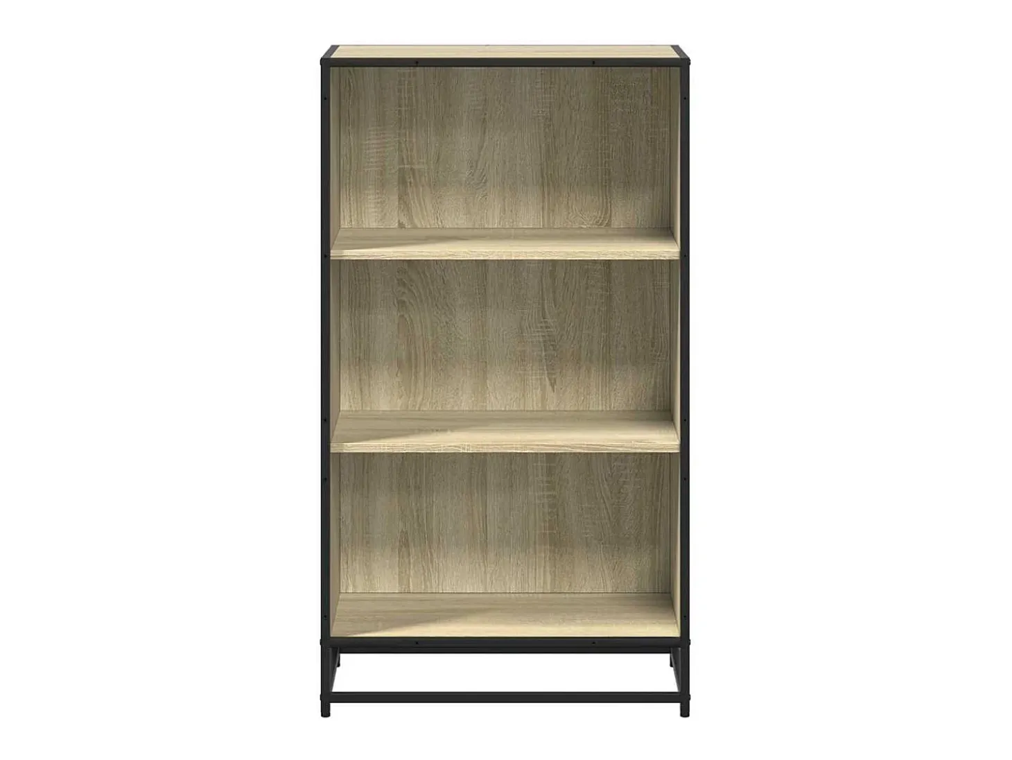 Estantería madera contrachapada color roble 60x35x107,5 cm