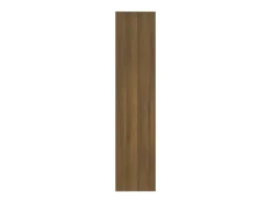 Estantería madera contrachapada marrón roble 60x30x135 cm