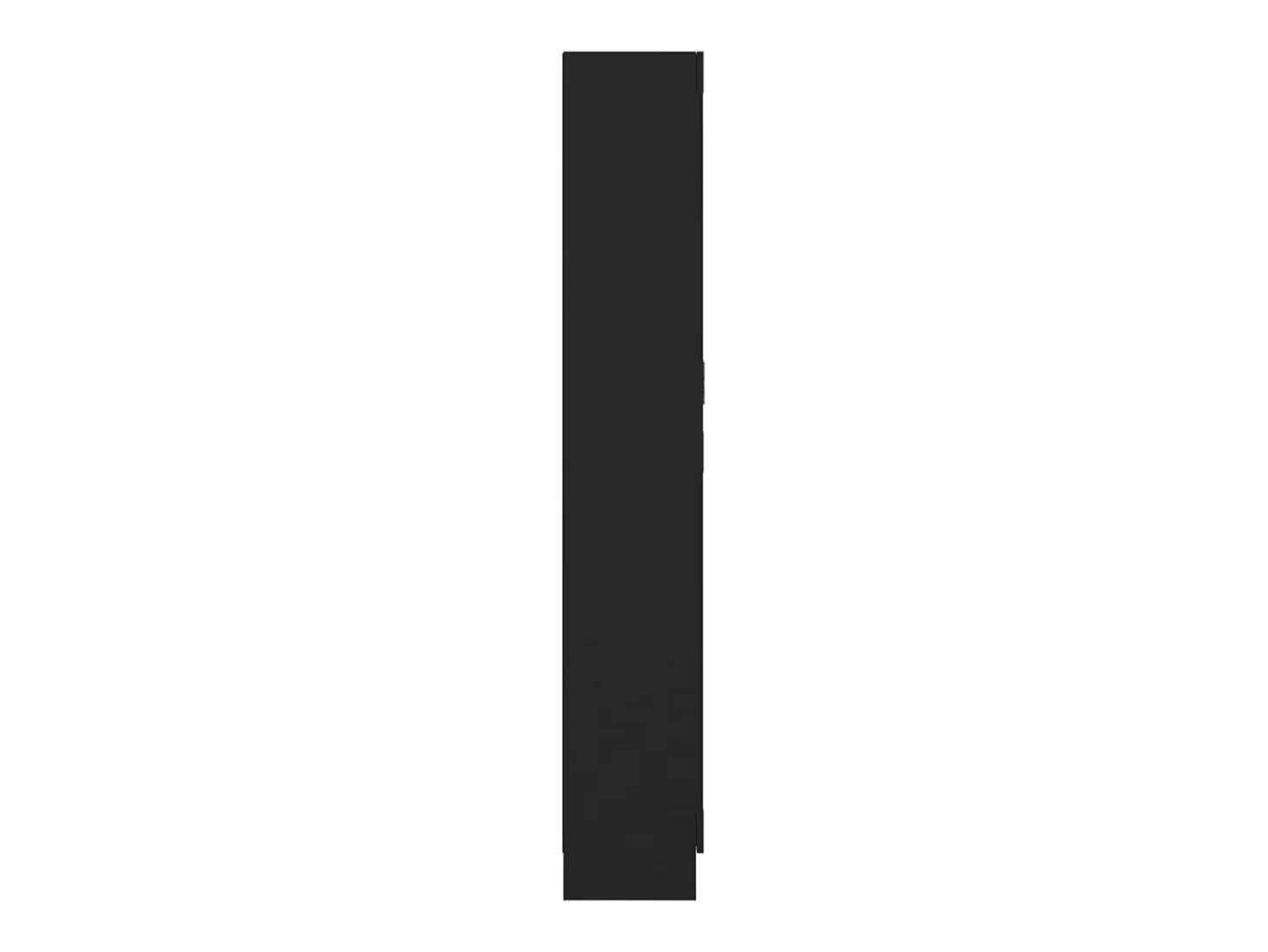 Estantería madera contrachapada negro 82,5x30,5x185,5 cm