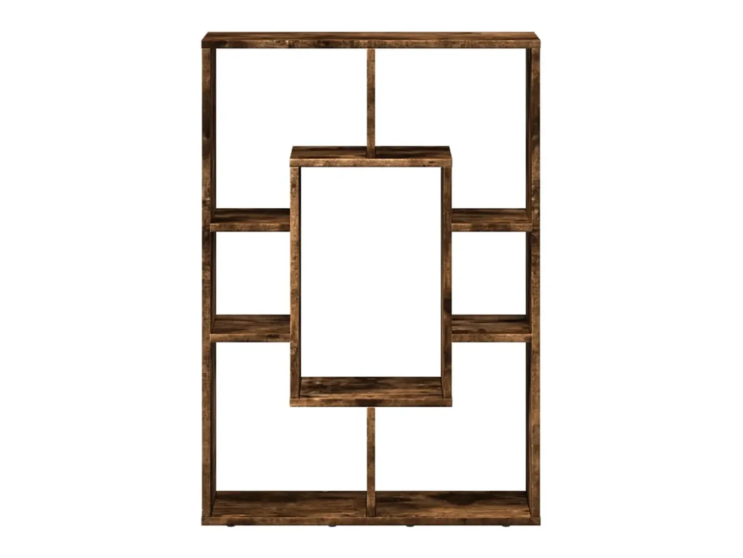 Estantería madera de ingeniería roble ahumado 63x20x90 cm