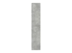 Estantería madera de ingeniería gris hormigón 100x33x175 cm