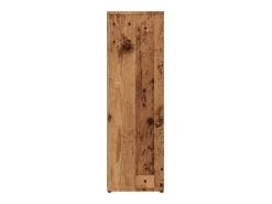 Estantería madera de ingeniería envejecida 50x25x80 cm