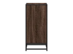 Estantería madera de ingeniería color marrón roble 40x35x76 cm
