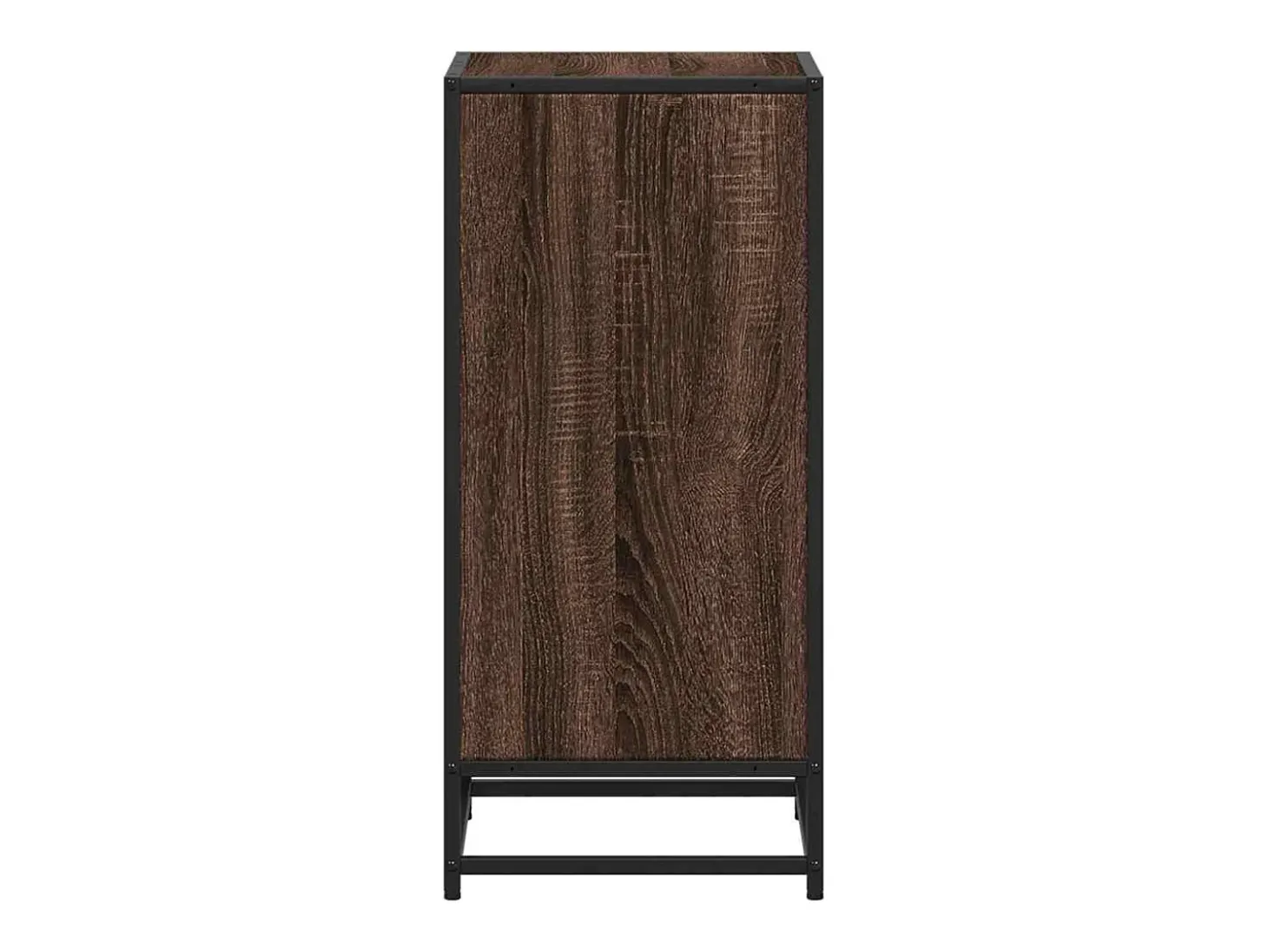 Estantería madera de ingeniería color marrón roble 40x35x76 cm