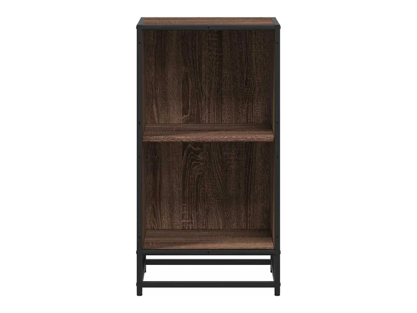 Estantería madera de ingeniería color marrón roble 40x35x76 cm