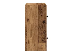 Estantería madera de ingeniería color envejecido 40x24x52 cm