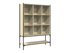 Estantería madera de ingeniería roble Sonoma 102x30x141,5 cm