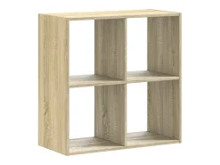 Estantería madera de ingeniería roble Sonoma 68,5x32x68,5 cm