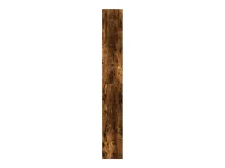 Estantería madera de ingeniería roble ahumado 80x24x176 cm
