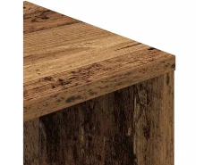 Estantería madera de ingeniería envejecida 34x31x112 cm