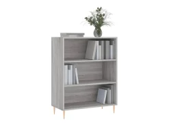 Estantería madera de ingeniería gris Sonoma 69,5x32,5x90 cm