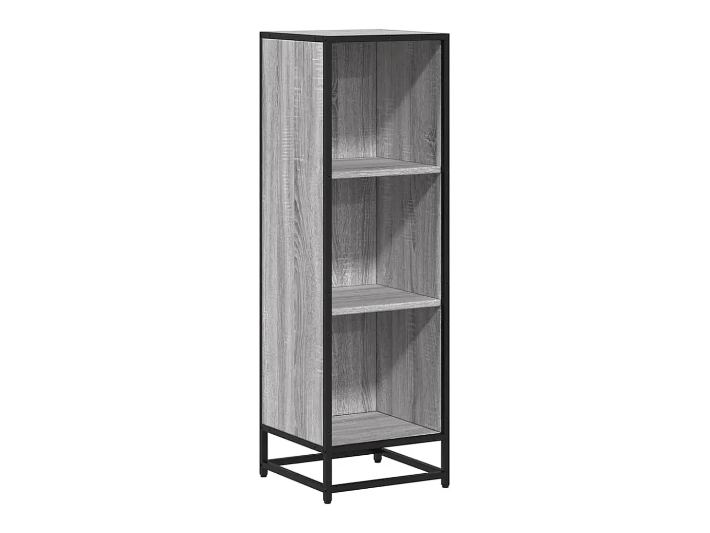 Estantería madera de ingeniería gris Sonoma 33,5x33x107,5 cm