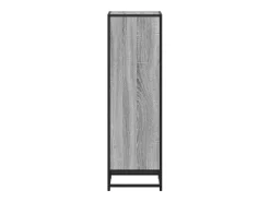 Estantería madera de ingeniería gris Sonoma 33,5x33x107,5 cm