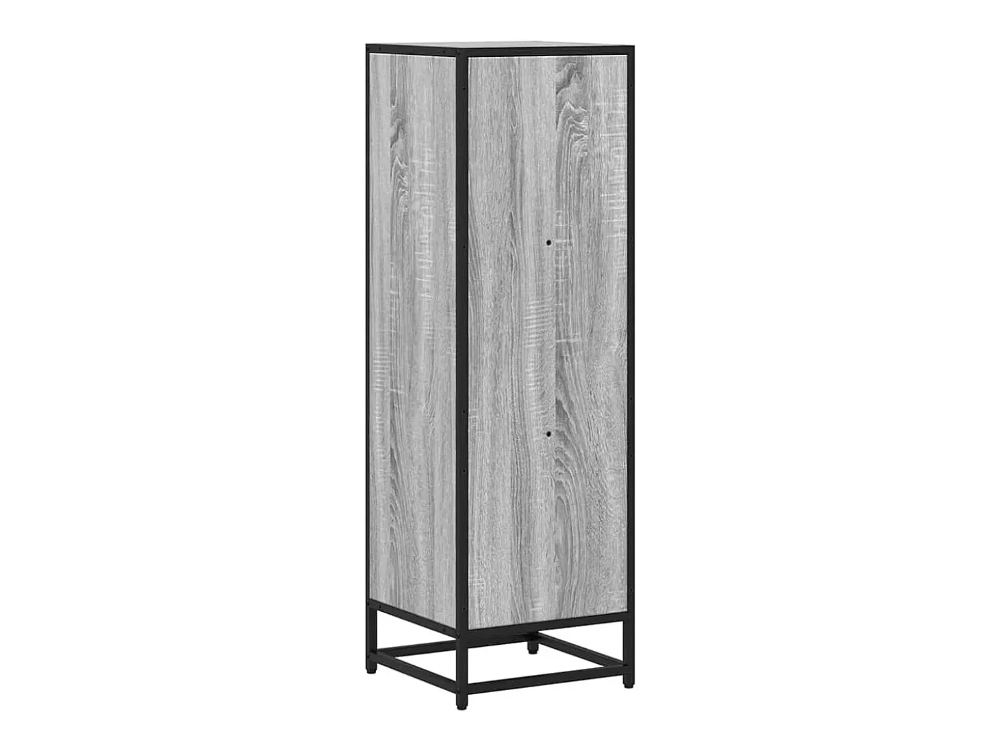 Estantería madera de ingeniería gris Sonoma 33,5x33x107,5 cm
