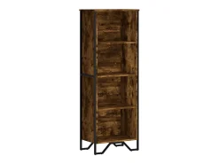 Estantería madera de ingeniería roble ahumado 50x31x137,5 cm