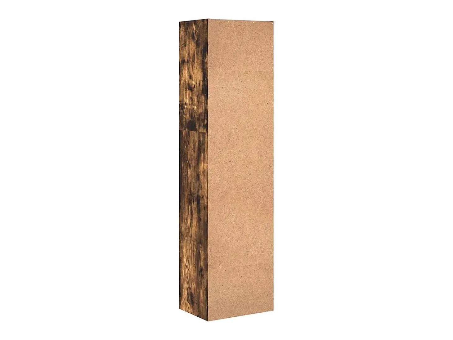 Estantería madera de ingeniería roble ahumado 40x30x152 cm