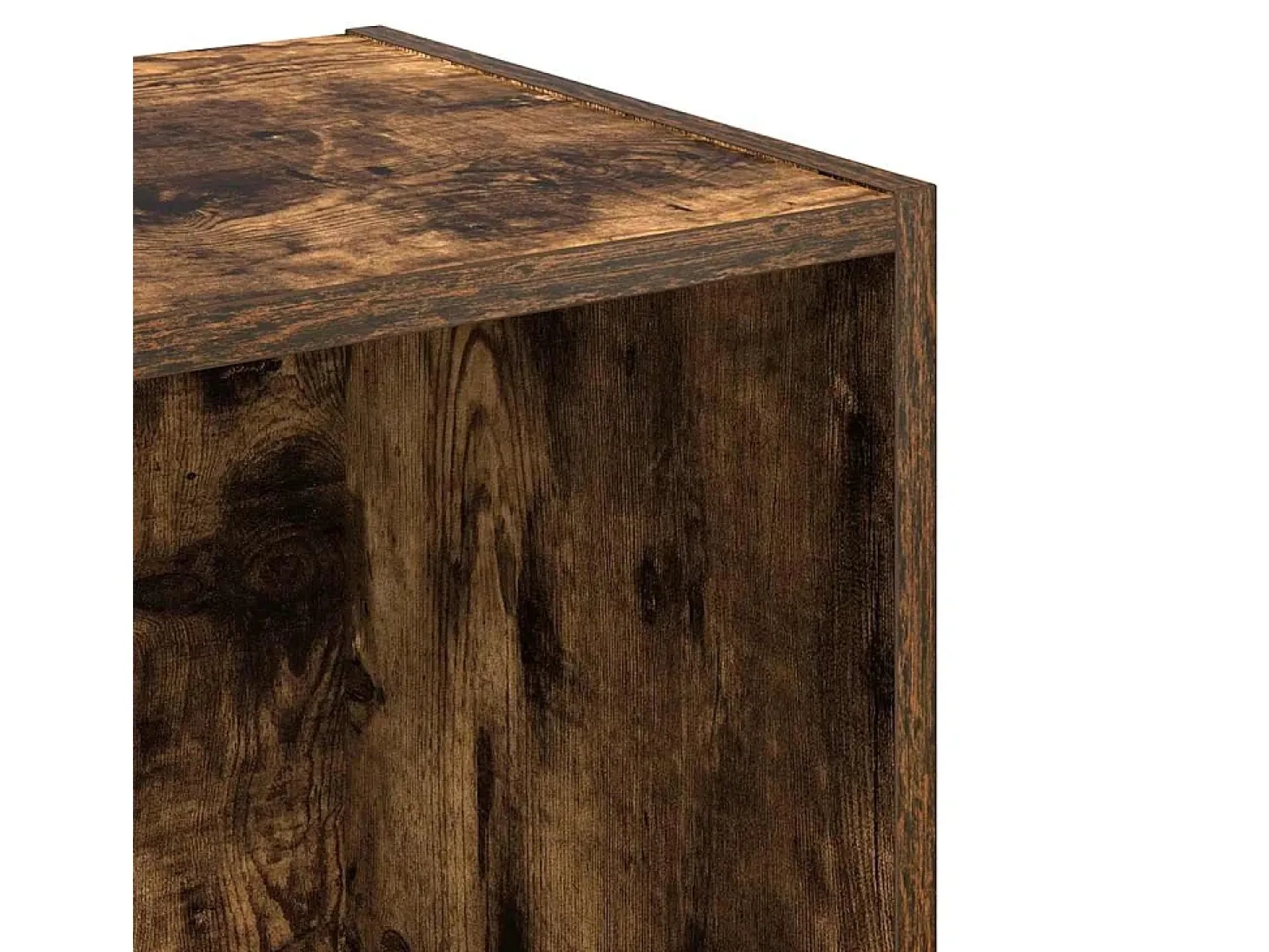 Estantería madera de ingeniería roble ahumado 40x30x152 cm